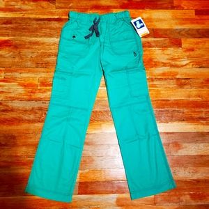 ADAR MEDICAL NURSES POP STRETCH SCRUB PANTS.